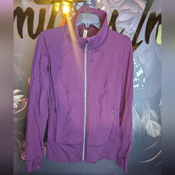 Lululemon Jacket Purple Size 10 - Picture 2 of 5